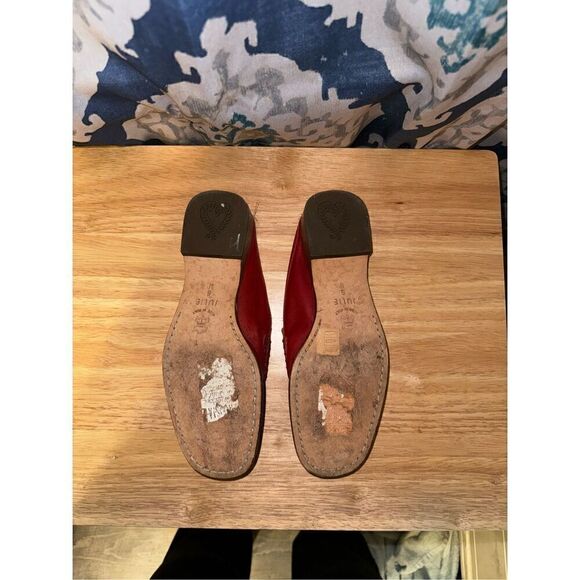 Brighton ‘Julie’ vintage Slip-on Loafers red , Size 6 - Picture 5 of 5